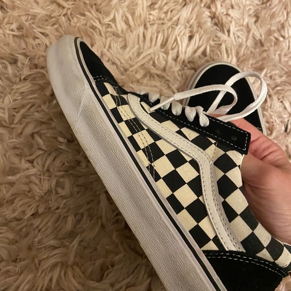 *SOLD* Checkerboard vans - Picture 2 of 3